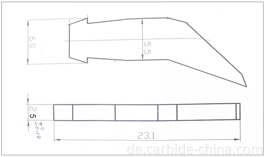 drawing of ski pole tips